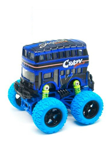 Auto A Fricción Infantil Autobus Vehículo 2 Pisos Js998-2 - Image 3