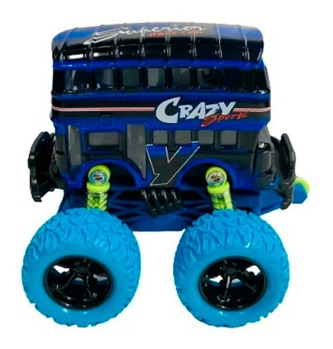 Auto A Fricción Infantil Autobus Vehículo 2 Pisos Js998-2 - Image 6