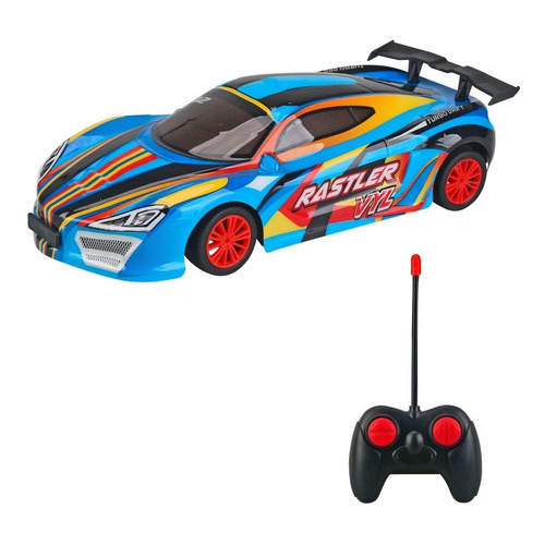 Auto Deportivo A Control Remoto A Pilas Crazy Racer 21300
