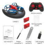 Auto Juguete Triple Terreno Dron Acuático Con Control A01 – imagen 19