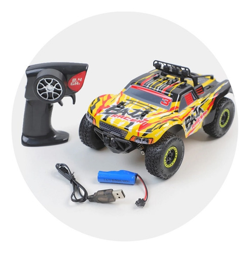 Auto Monster Arena Recargable Con Control Remoto Baja Racer - Image 11