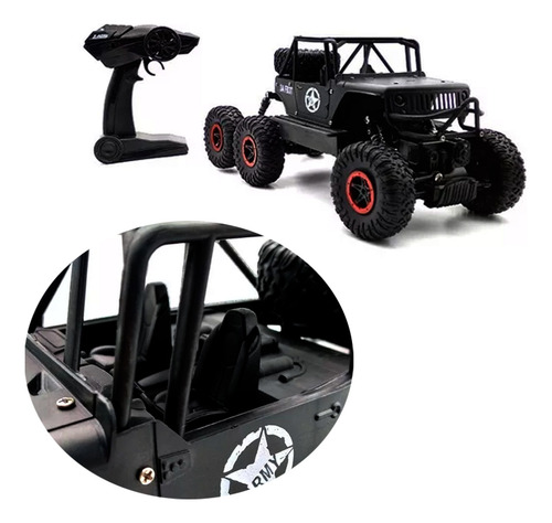 Auto Monster Recargable Con Control Remoto 6 Ruedas Fb3t - Image 4