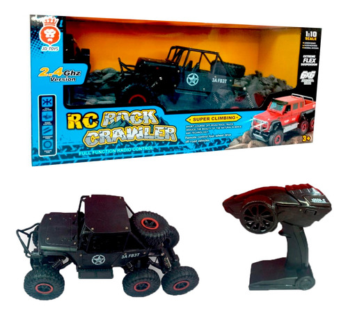 Auto Monster Recargable Con Control Remoto 6 Ruedas Fb3t - Image 9