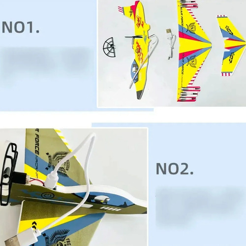Avión planeador recargable USB 30 cm - Image 7
