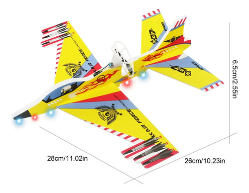 Avión planeador recargable USB 30 cm - Image 15