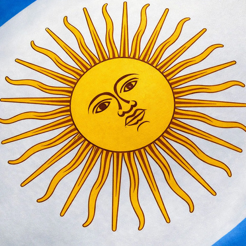 Bandera Argentina Con Sol 120 X 80 cm 1879 - Image 4