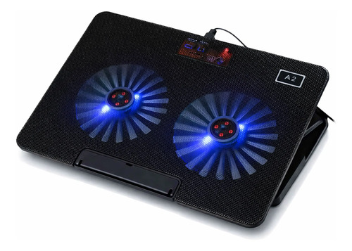 Base Cooler Para Notebook Hasta 17 Pulgadas Usb Pad A2 - Image 1