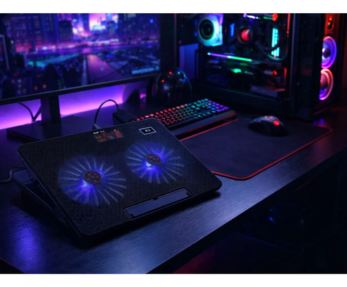 Base Cooler Para Notebook Hasta 17 Pulgadas Usb Pad A2 - Image 4