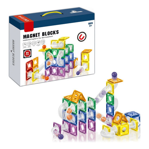 Bloques magnéticos 84 piezas 1779