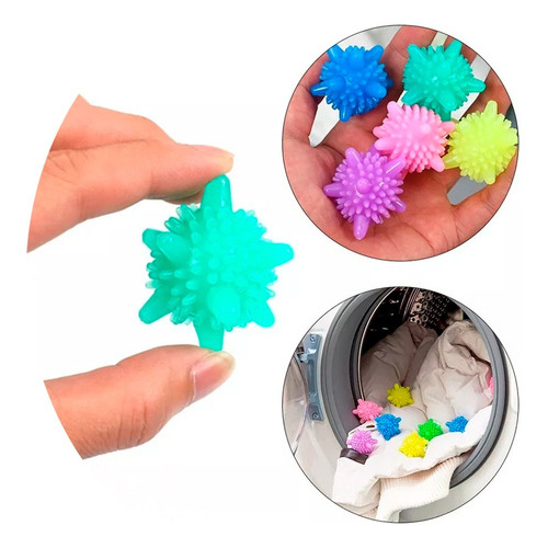 Bolas silicona X 12 unidades para lavarropa 550388