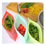 Bolsas Silicona X 2 Reutilizables Multifuncion Para Cocina - Imagen 6