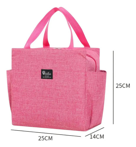 Bolso Lunchera Térmica Calor/frio Impermeable Manijas 21456 – imagen 13