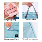Bolso Plegable Viaje Grande Impermeable Gran Capacidad Qq265 – imagen adicional