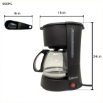 Cafetera eléctrica semi automática de 600ml con antigoteo - Or 09 - Imagen 3
