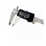 Calibre Digital De Acero Inoxidable 0 A 150 Visor Grande
