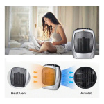 Caloventor Calefactor Electrico 1500w Termostato Ptc-1500 - Image 6