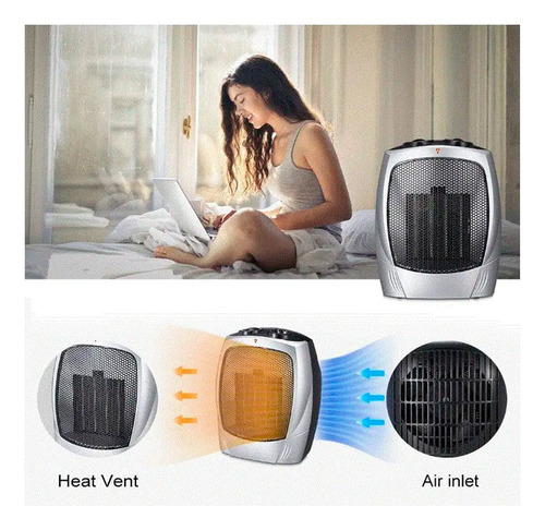 Caloventor Calefactor Electrico 1500w Termostato Ptc-1500 - Image 6