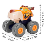 Camioneta A Friccion Auto Juguete 4x4 Leopardo 38002 – imagen de uso