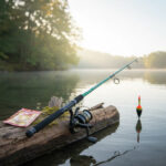 Caña de pesca telescópica con reel De2799