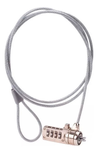 Candado De Seguridad Con Combinacion Para Notebook Mms-02 – vista superior
