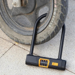 Candado de seguridad con clave para bicicleta o moto Fe2711 - Image 6