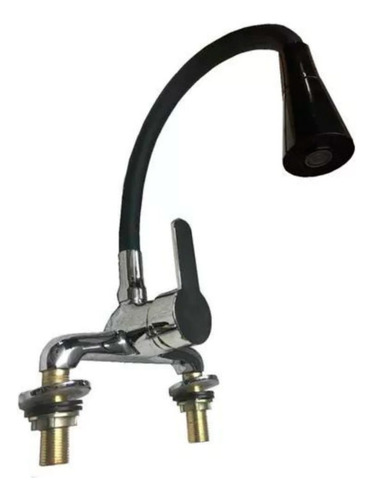 Canilla Griferia Mesada Monocomando Pico Flexible Acero 7300 – detalle del producto
