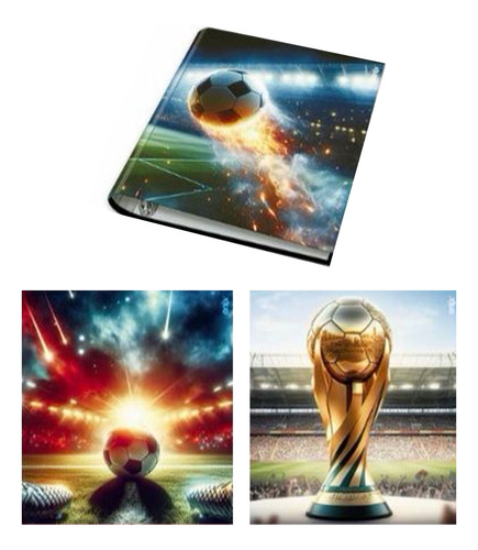 Carpeta Escolar Diseño Fútbol Colegio 3x40 Niños Ca500065 – colores disponibles