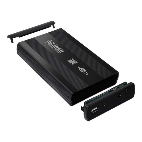 Carry Case 3.5 Sata Usb 3.0 Con Fuente Para Disco Hdd De Pc