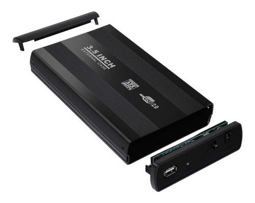 Carry Case 3.5 Sata Usb 3.0 Con Fuente Para Disco Hdd De Pc - Image 1
