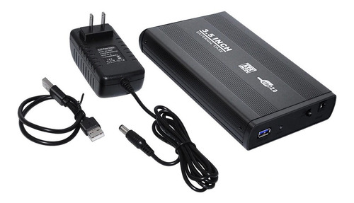 Carry Case 3.5 Sata Usb 3.0 Con Fuente Para Disco Hdd De Pc - Image 3