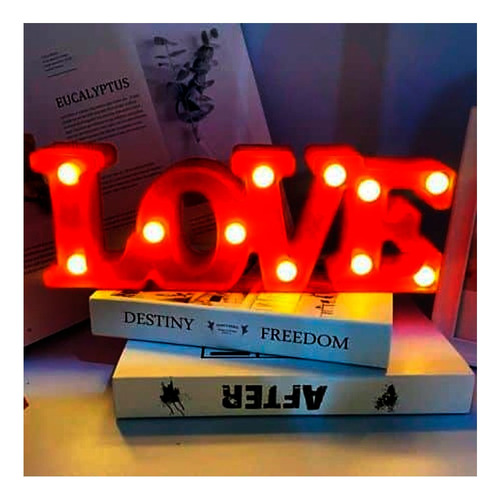 Cartel LOVE con luces - 230022C - Imagen 5