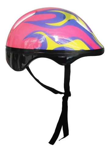Casco Infantil Protector Llama De Fuego Bicicleta Monopatín – detalle del producto