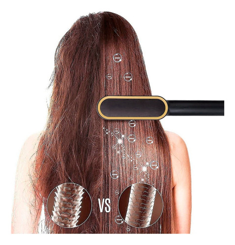 Cepillo Alisador Plancha Electrica Cabello 6 Niveles Fh909 - Imagen 2
