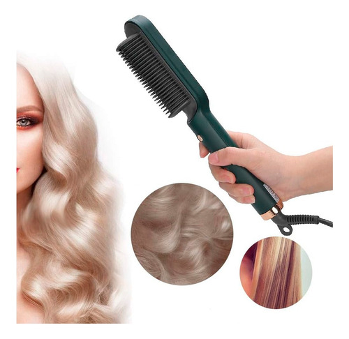 Cepillo Alisador Plancha Electrica Cabello 6 Niveles Fh909 - Imagen 4