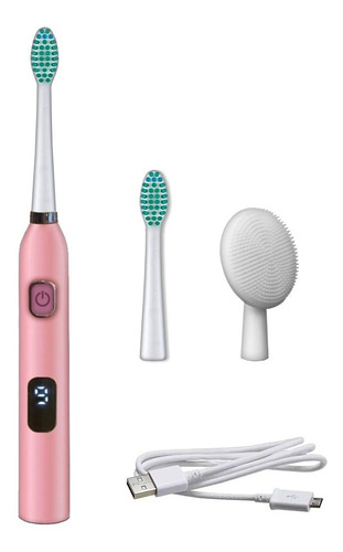 Cepillo De Dientes Electrico Recargable + Masajeador Facial - Image 1