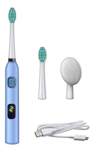 Cepillo De Dientes Electrico Recargable + Masajeador Facial - Image 7