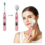 Cepillo De Dientes Electrico Recargable + Masajeador Facial - Image 3