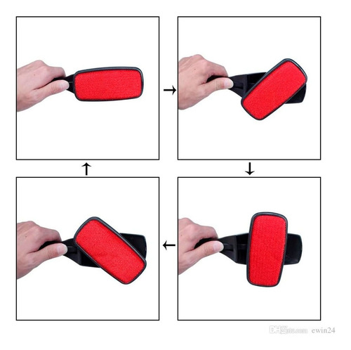 Cepillo saca pelusa electroestático para ropa con mango Qq204 - Image 7