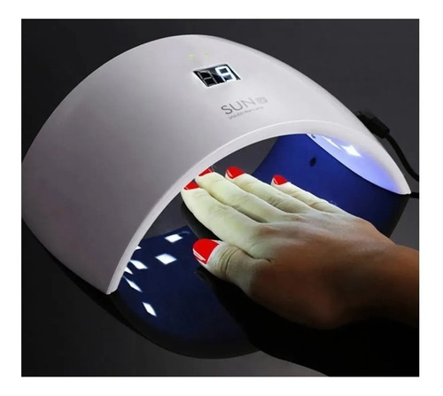 Combo Manicura Torno Uñas 5 Cabezales + Cabina Sun 9s - Imagen 4