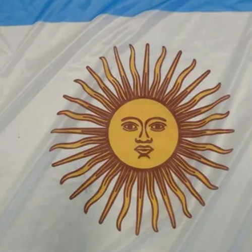 Combo Bandera Argentina 90x60 Cm + Pinturita Cara - Imagen 6