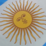 Combo Bandera Argentina 90x60 Cm + Pinturita Cara - Imagen 7