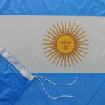 Combo Bandera Argentina 90x60 Cm + Pinturita Cara - Imagen 5