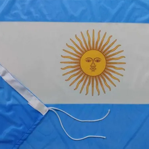 Combo Bandera Argentina 90x60 Cm + Pinturita Cara - Imagen 5