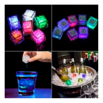 Cubo hielo X 12 luminosos LED multicolor fiesta 550390 - Image 5