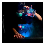 Cubo hielo X 12 luminosos LED multicolor fiesta 550390 - Image 2