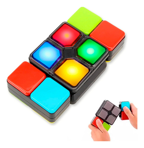 Cubo mágico rubik giratorio con luz y sonido juego 59460 - Image 1