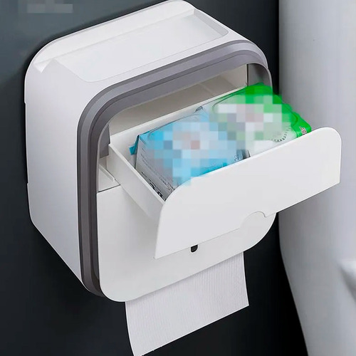 Dispenser soporte de papel higiénico toallas para baño 505507 - Image 2