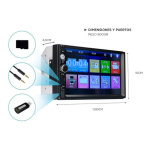 Estéreo con pantalla táctil de 7 pulgadas con control remoto, bluetooth Y USB - Image 7