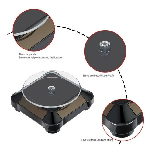 Exhibidor solar giratorio con luz - Image 10