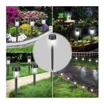 Lampara led estaca con panel solar recargable - Image 5